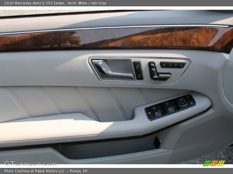 Arctic White / Ash Gray 2010 Mercedes-Benz E 350 Sedan