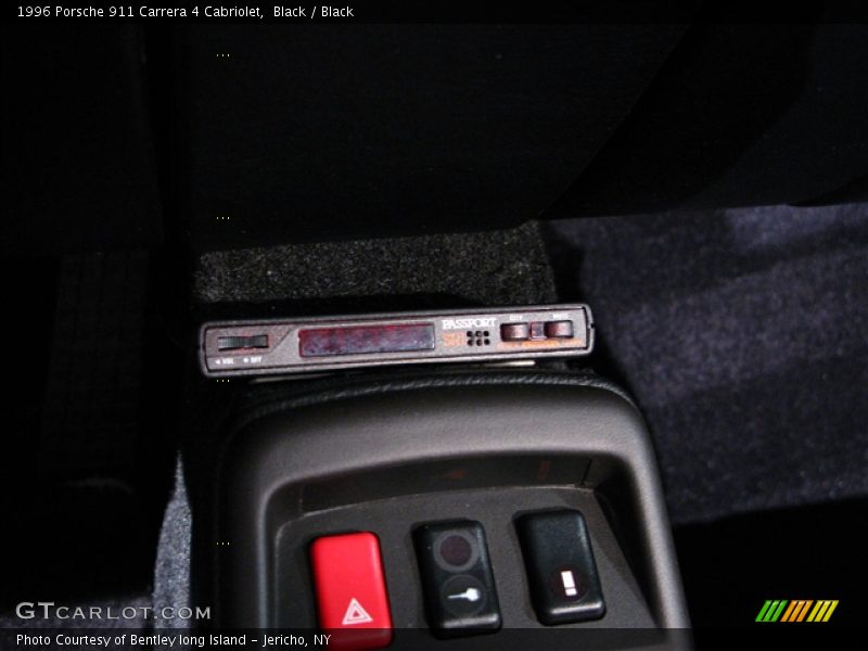 Black / Black 1996 Porsche 911 Carrera 4 Cabriolet