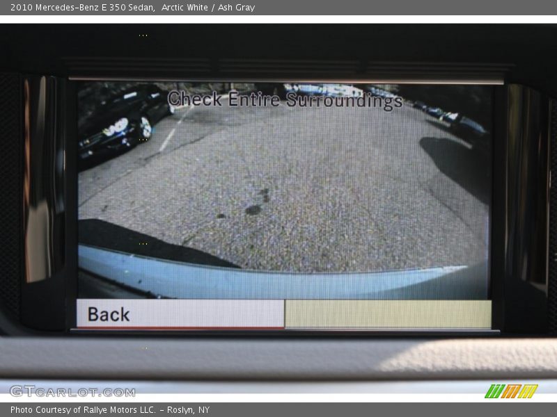 Arctic White / Ash Gray 2010 Mercedes-Benz E 350 Sedan