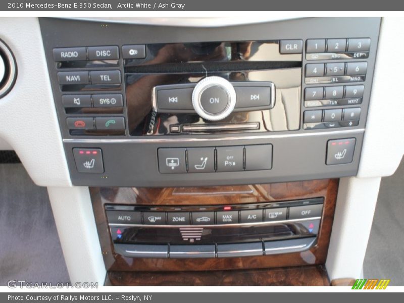 Arctic White / Ash Gray 2010 Mercedes-Benz E 350 Sedan