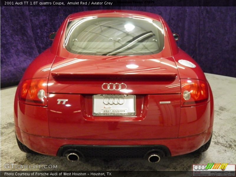 Amulet Red / Aviator Grey 2001 Audi TT 1.8T quattro Coupe