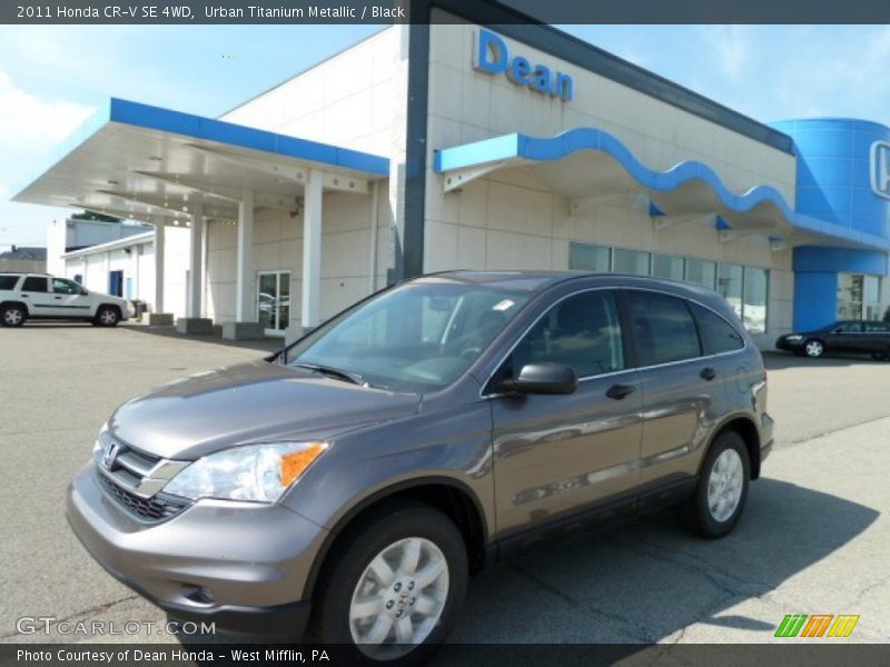 Urban Titanium Metallic / Black 2011 Honda CR-V SE 4WD