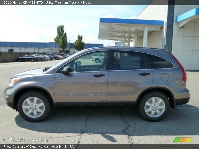 Urban Titanium Metallic / Black 2011 Honda CR-V SE 4WD