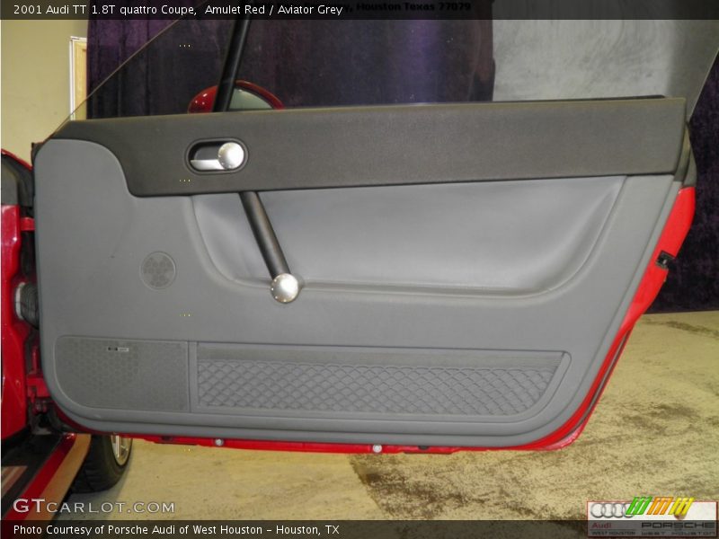 Amulet Red / Aviator Grey 2001 Audi TT 1.8T quattro Coupe