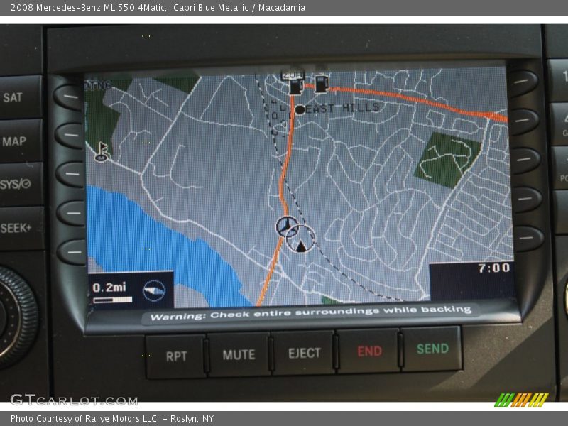 Capri Blue Metallic / Macadamia 2008 Mercedes-Benz ML 550 4Matic