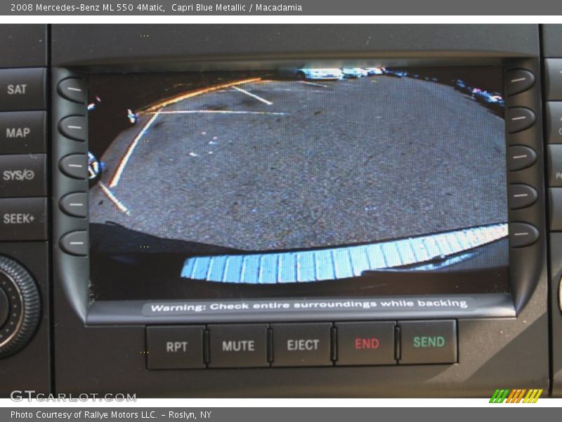 Capri Blue Metallic / Macadamia 2008 Mercedes-Benz ML 550 4Matic