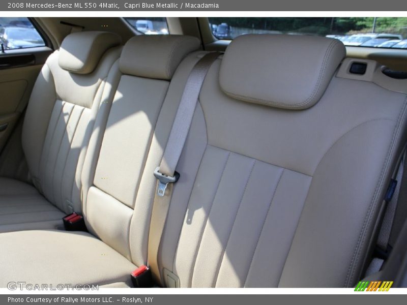 Capri Blue Metallic / Macadamia 2008 Mercedes-Benz ML 550 4Matic