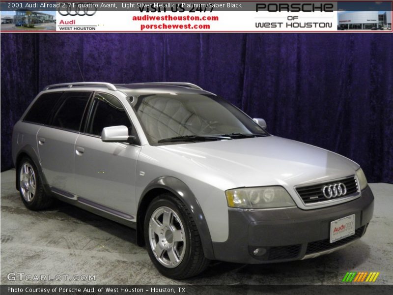 Light Silver Metallic / Platinum/Saber Black 2001 Audi Allroad 2.7T quattro Avant