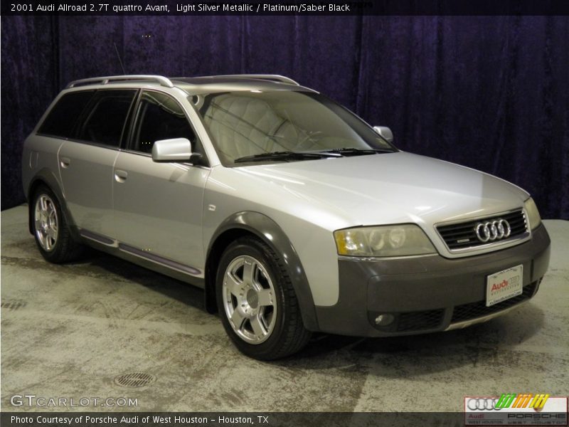 Light Silver Metallic / Platinum/Saber Black 2001 Audi Allroad 2.7T quattro Avant