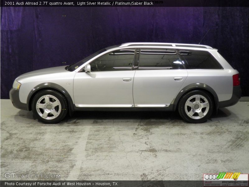 Light Silver Metallic / Platinum/Saber Black 2001 Audi Allroad 2.7T quattro Avant