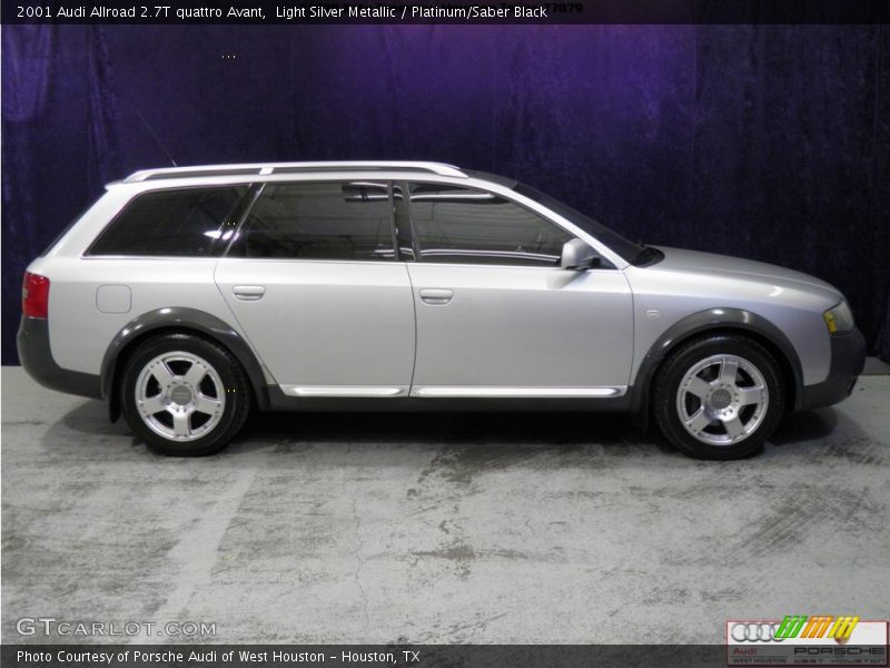 Light Silver Metallic / Platinum/Saber Black 2001 Audi Allroad 2.7T quattro Avant