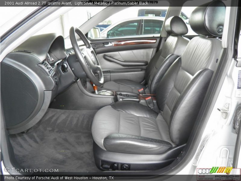 Light Silver Metallic / Platinum/Saber Black 2001 Audi Allroad 2.7T quattro Avant