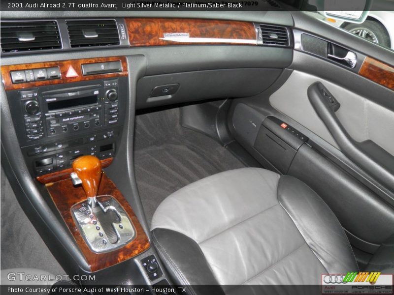 Light Silver Metallic / Platinum/Saber Black 2001 Audi Allroad 2.7T quattro Avant