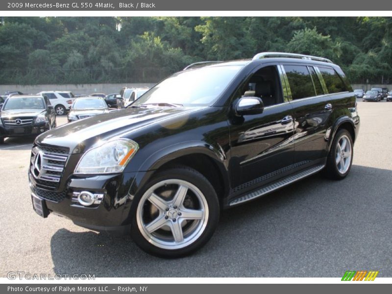 Black / Black 2009 Mercedes-Benz GL 550 4Matic