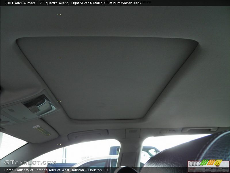 Light Silver Metallic / Platinum/Saber Black 2001 Audi Allroad 2.7T quattro Avant