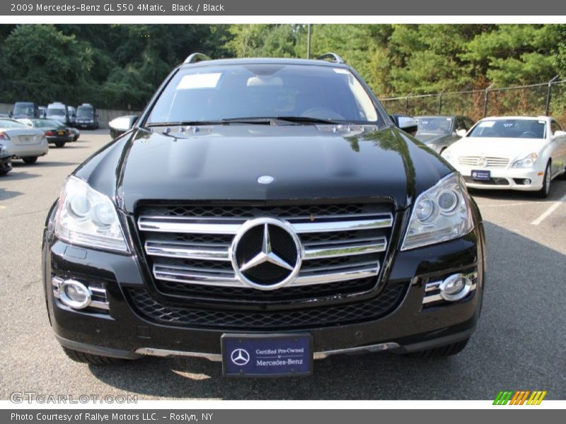 Black / Black 2009 Mercedes-Benz GL 550 4Matic