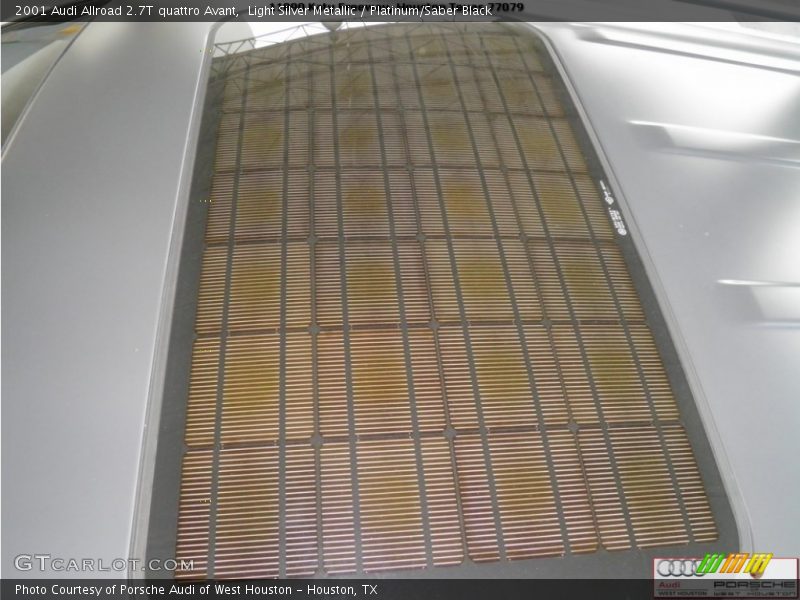 Light Silver Metallic / Platinum/Saber Black 2001 Audi Allroad 2.7T quattro Avant