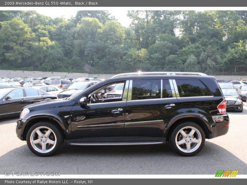 Black / Black 2009 Mercedes-Benz GL 550 4Matic