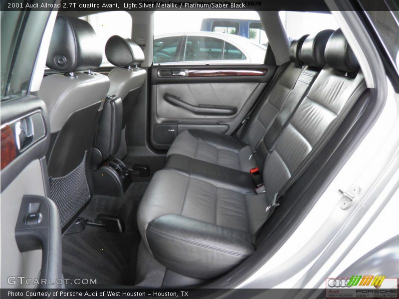 Light Silver Metallic / Platinum/Saber Black 2001 Audi Allroad 2.7T quattro Avant