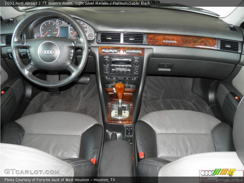 Light Silver Metallic / Platinum/Saber Black 2001 Audi Allroad 2.7T quattro Avant