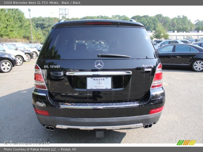 Black / Black 2009 Mercedes-Benz GL 550 4Matic