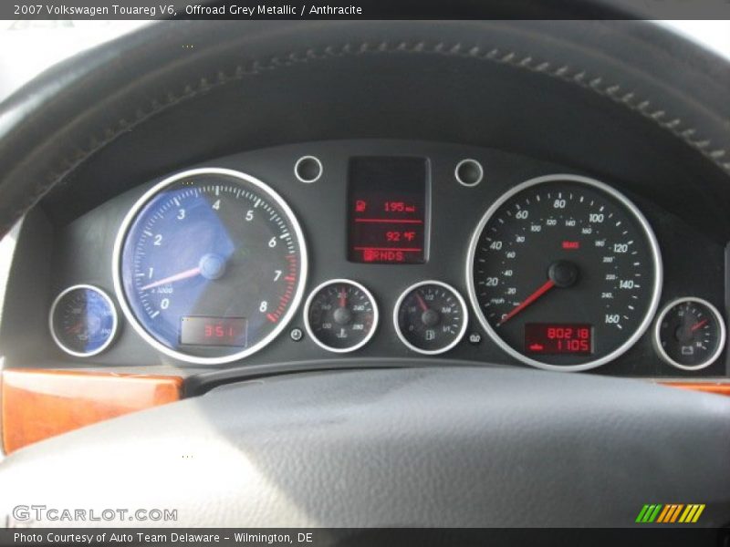 Offroad Grey Metallic / Anthracite 2007 Volkswagen Touareg V6