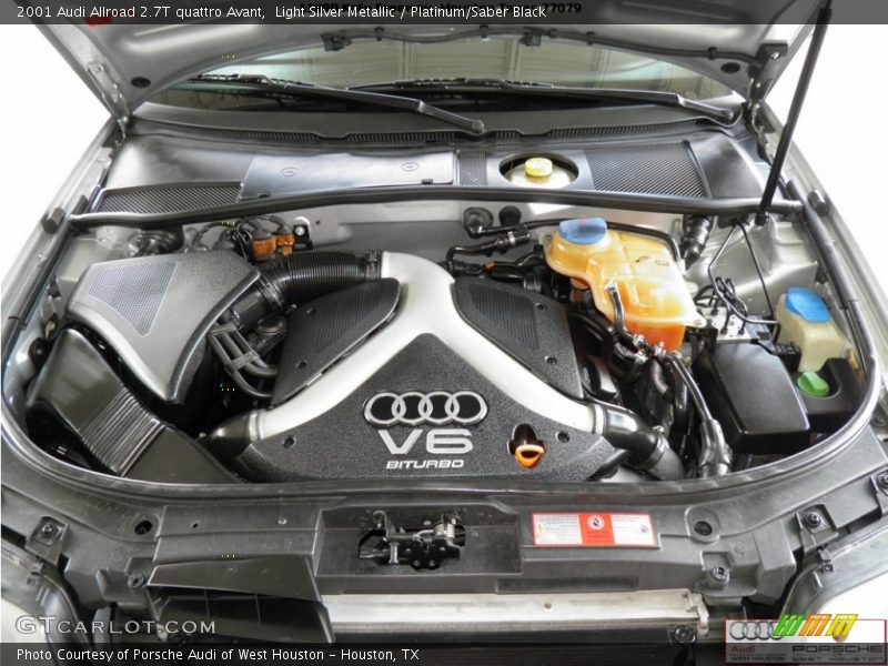 Light Silver Metallic / Platinum/Saber Black 2001 Audi Allroad 2.7T quattro Avant