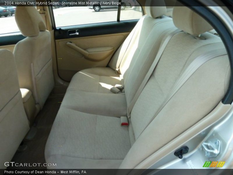  2004 Civic Hybrid Sedan Ivory Beige Interior