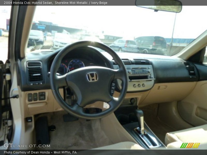 Dashboard of 2004 Civic Hybrid Sedan