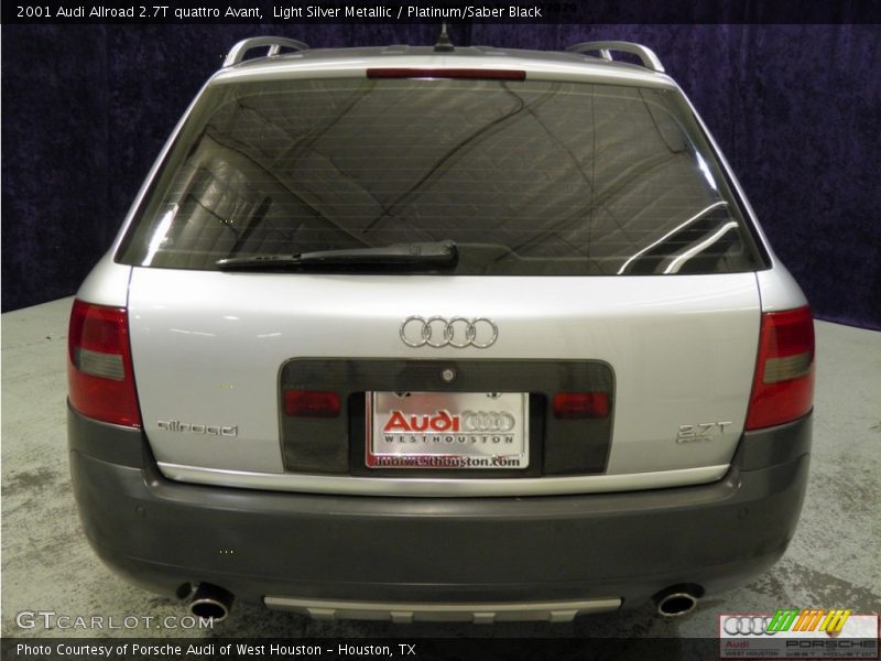 Light Silver Metallic / Platinum/Saber Black 2001 Audi Allroad 2.7T quattro Avant