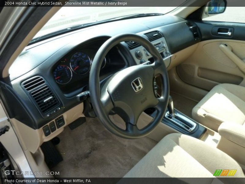 Ivory Beige Interior - 2004 Civic Hybrid Sedan 