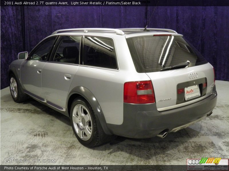 Light Silver Metallic / Platinum/Saber Black 2001 Audi Allroad 2.7T quattro Avant