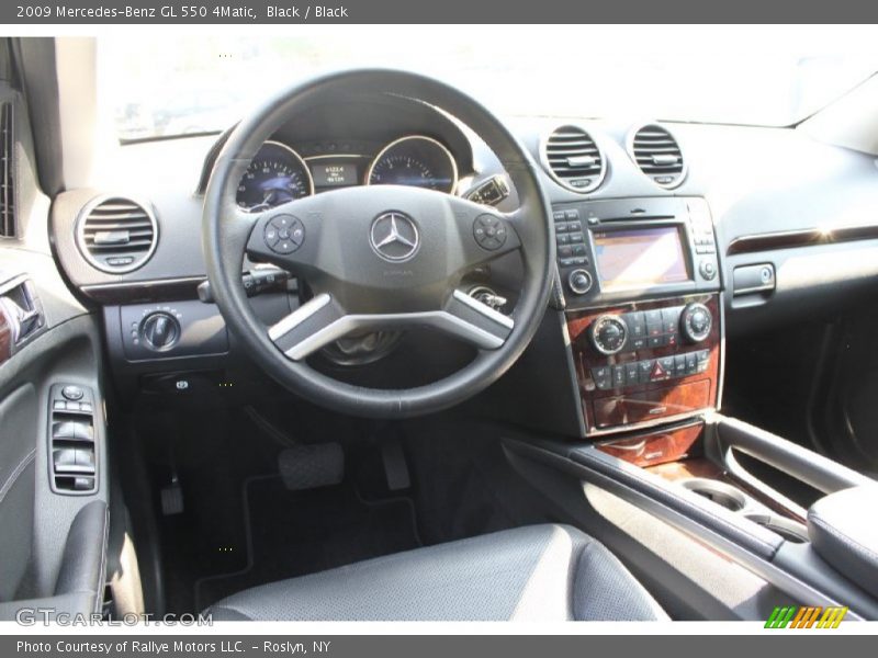 Black / Black 2009 Mercedes-Benz GL 550 4Matic