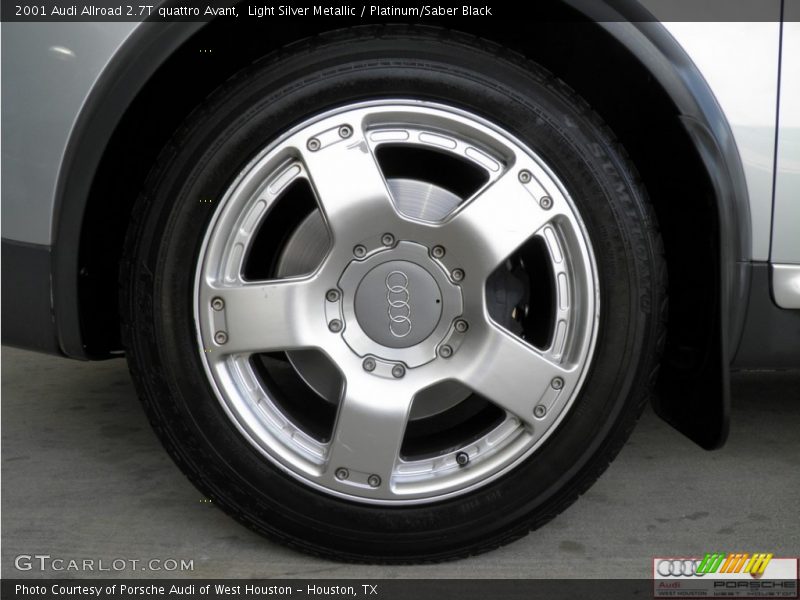 Light Silver Metallic / Platinum/Saber Black 2001 Audi Allroad 2.7T quattro Avant
