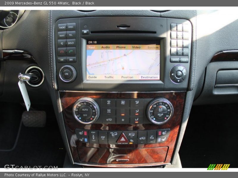 Black / Black 2009 Mercedes-Benz GL 550 4Matic