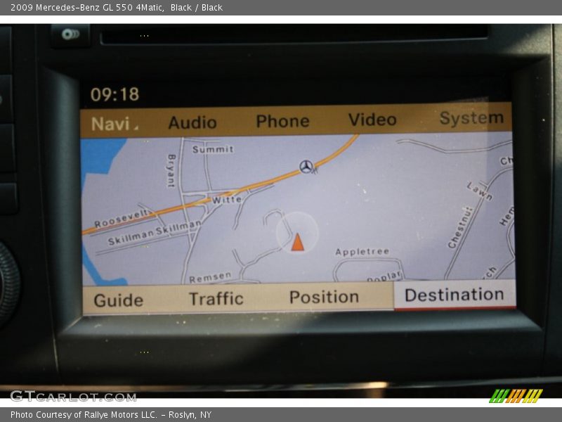 Black / Black 2009 Mercedes-Benz GL 550 4Matic