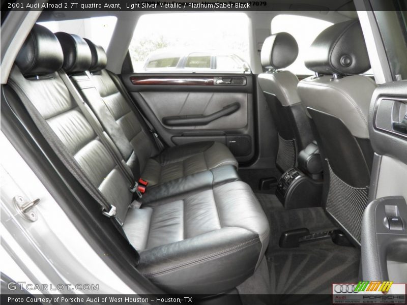Light Silver Metallic / Platinum/Saber Black 2001 Audi Allroad 2.7T quattro Avant