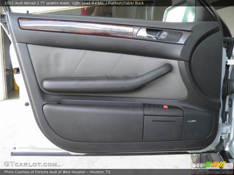 Light Silver Metallic / Platinum/Saber Black 2001 Audi Allroad 2.7T quattro Avant