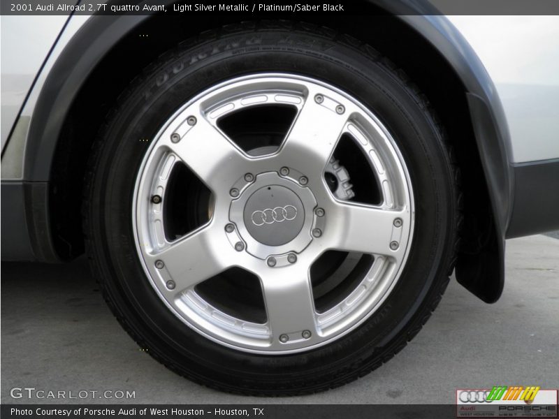 Light Silver Metallic / Platinum/Saber Black 2001 Audi Allroad 2.7T quattro Avant