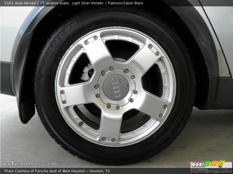 Light Silver Metallic / Platinum/Saber Black 2001 Audi Allroad 2.7T quattro Avant