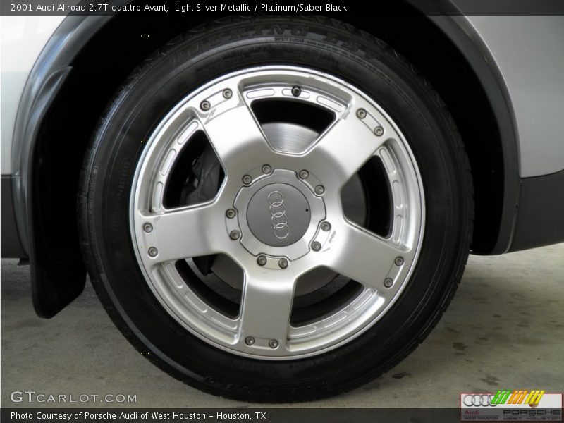 Light Silver Metallic / Platinum/Saber Black 2001 Audi Allroad 2.7T quattro Avant