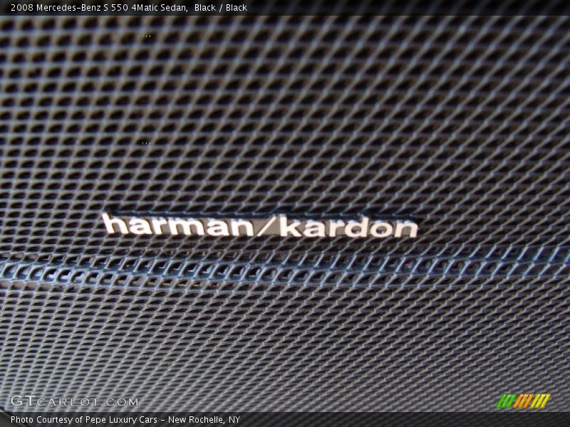 Black / Black 2008 Mercedes-Benz S 550 4Matic Sedan