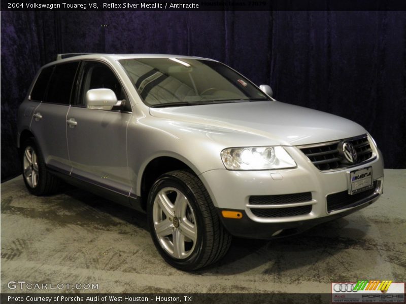 Reflex Silver Metallic / Anthracite 2004 Volkswagen Touareg V8