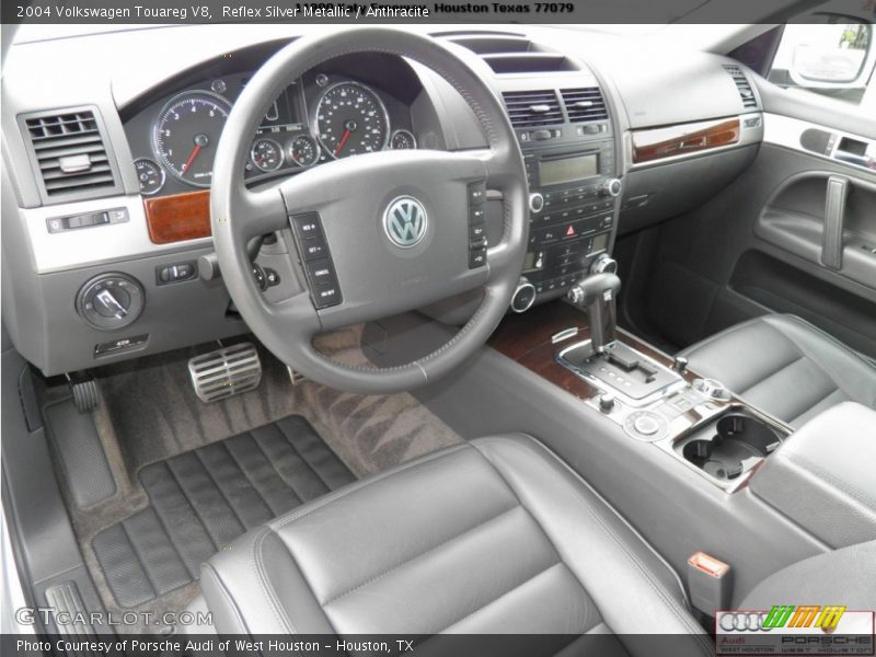 Reflex Silver Metallic / Anthracite 2004 Volkswagen Touareg V8