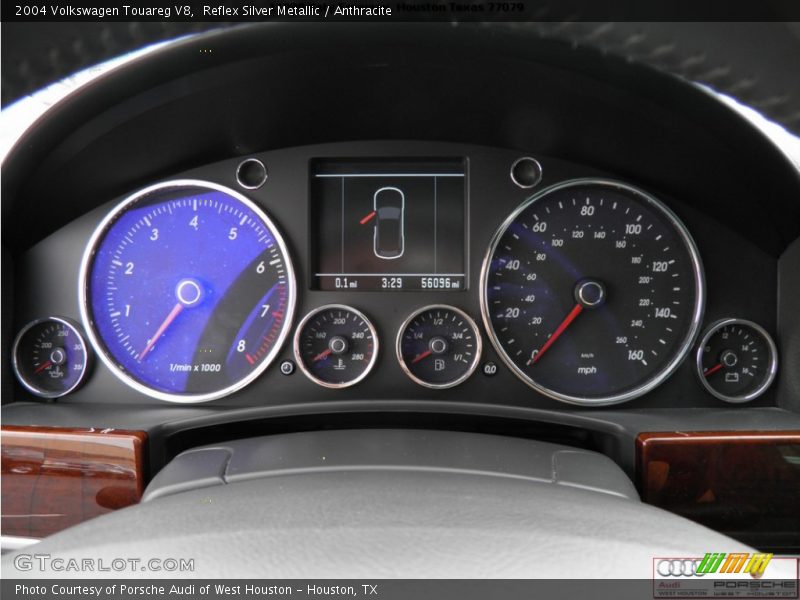 Reflex Silver Metallic / Anthracite 2004 Volkswagen Touareg V8