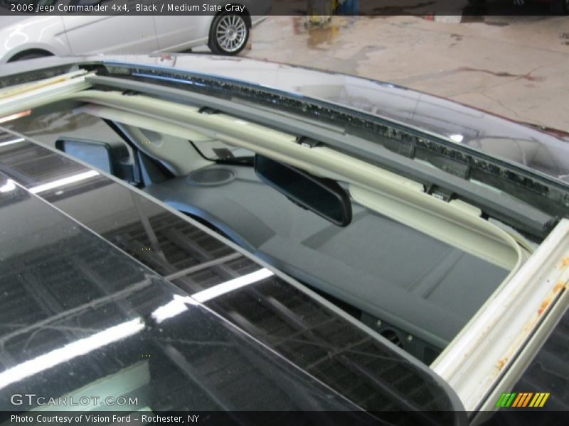 Black / Medium Slate Gray 2006 Jeep Commander 4x4