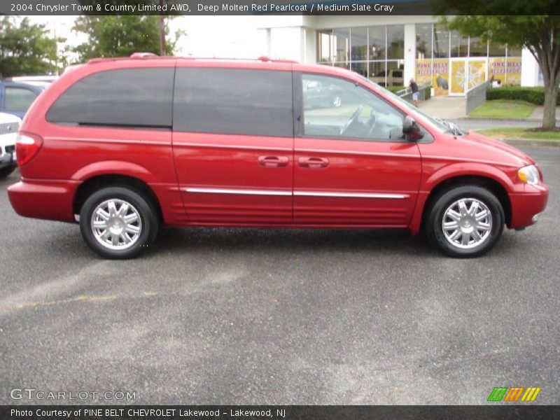  2004 Town & Country Limited AWD Deep Molten Red Pearlcoat