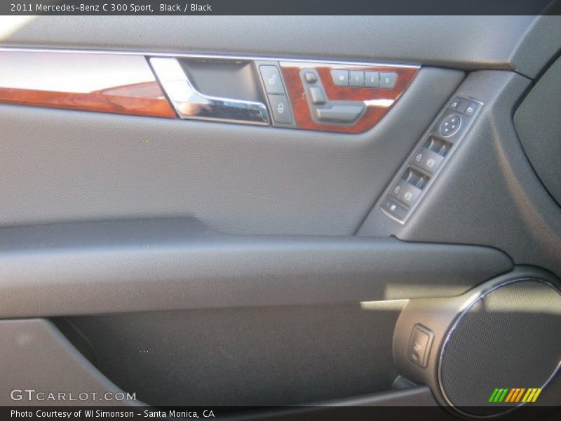 Black / Black 2011 Mercedes-Benz C 300 Sport