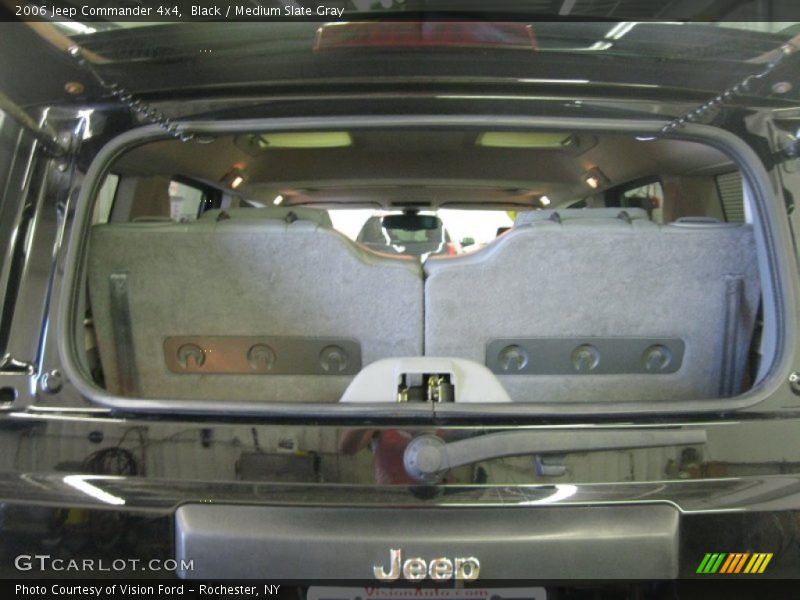 Black / Medium Slate Gray 2006 Jeep Commander 4x4