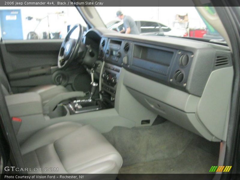 Black / Medium Slate Gray 2006 Jeep Commander 4x4